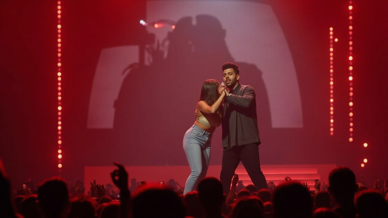 Anitta Faz Aparição Surpresa e Canta com The Weeknd em Show em São Paulo