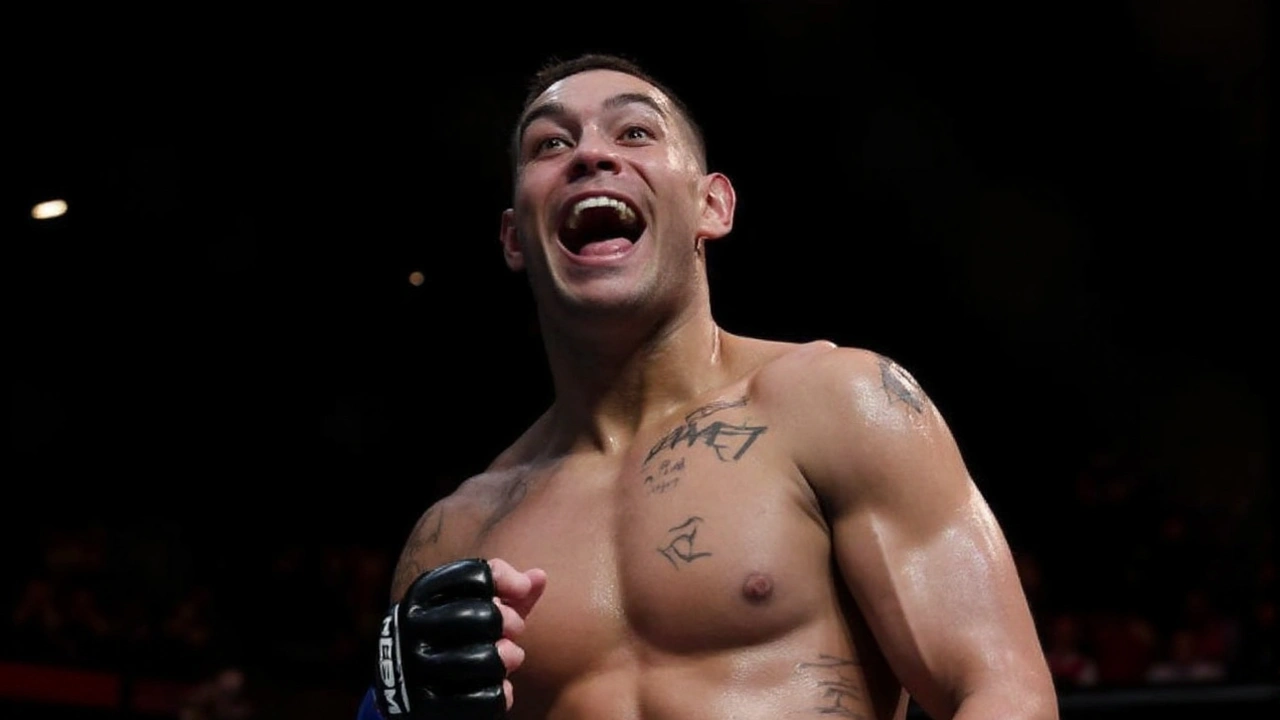 Caio Borralho provoca e desafia Khamzat Chimaev após domínio impressionante no UFC 319