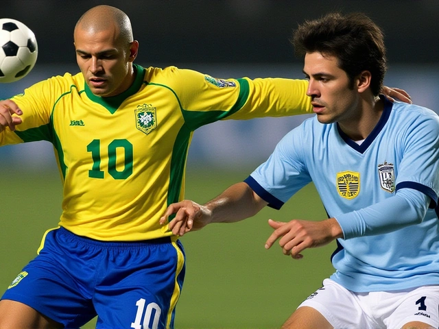 Brasil vence Uruguai nos pênaltis na semifinal da Copa América de 2004
